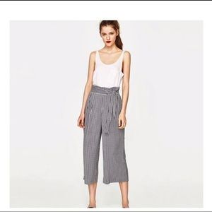 Zara Gingham Culottes